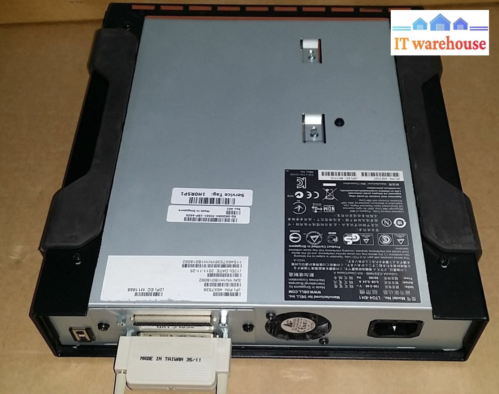 Dell Lto-4 1.6Tb External 45E1037 0Kdd84 Ibm Lto4-Eh1 Ultrium4 Hh Tape Drive