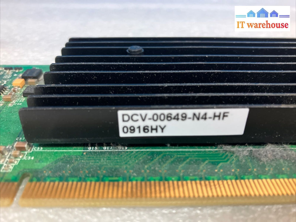 Dell Nvidia X175K Dcv-00649-N4-Hf Quadro Nvs 295 256Mb Pci-E Video Card 0X175K ~