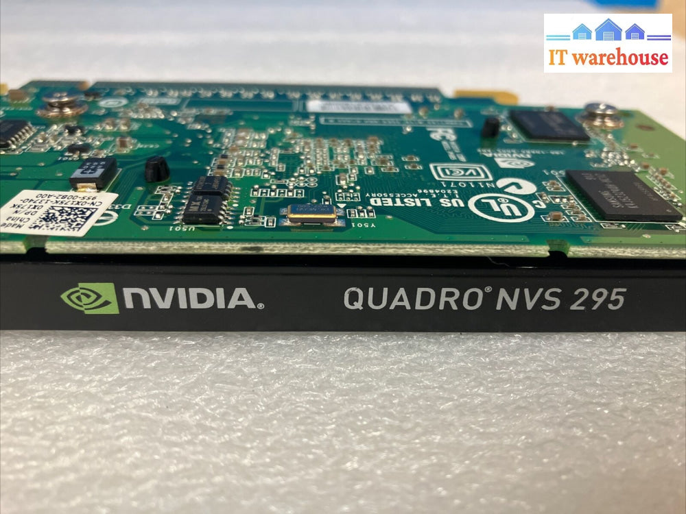 Dell Nvidia X175K Dcv-00649-N4-Hf Quadro Nvs 295 256Mb Pci-E Video Card 0X175K ~