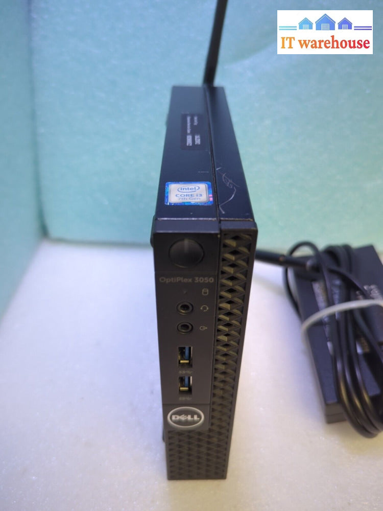 Dell Optiplex 3050 Tiny Pc Core I3-7100T Cpu/12Gb Ddr4 /256Gb Nvme/Wifi/Win10 -