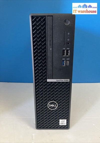 Dell Optiplex 5080 Sff Desktop Core I7-10700 Cpu / 32Gb Ram 1Tb Ssd Win 11 ~