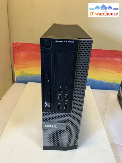 ~ Dell Optiplex 7020 Sff Desktop D07S I5-4590 32Gb Ram 512Gb Ssd