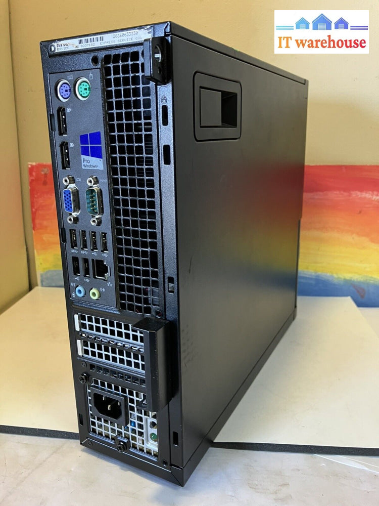 ~ Dell Optiplex 7020 Sff Desktop D07S I5-4590 8Gb Ram 512Gb Hdd