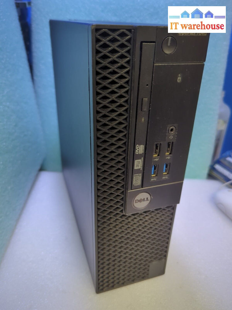 Dell Optiplex 7040 Sff Desktop I5-6500 3.2Ghz /8Gb Ddr4 Ram /No Hdd Tested -