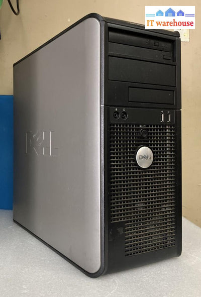 Dell Optiplex 780 Desktop Intel C2D E6750 Cpu / 4Gb Ram 320Gb Hdd Win Xp ~