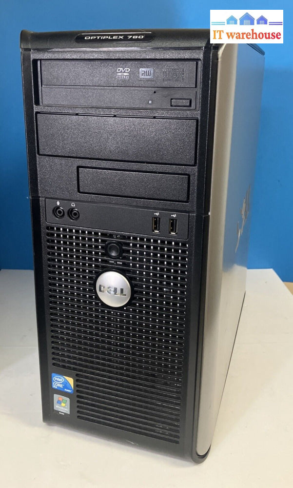 Dell Optiplex 780 Desktop Intel C2D E8400 Cpu / 4Gb Ram 1Tb Hdd Win Xp Pro ~