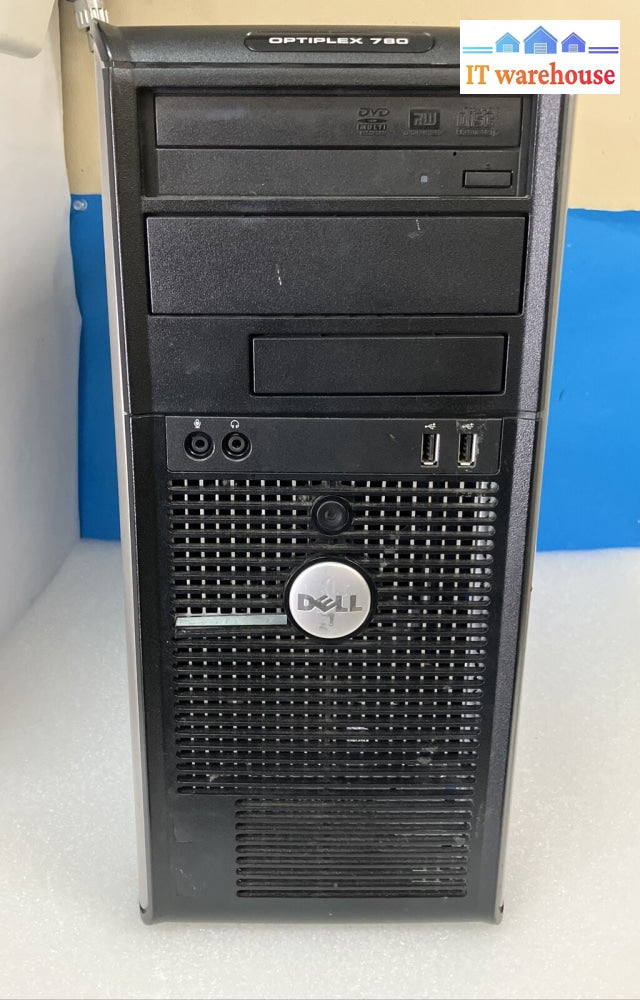 Dell Optiplex 780 Desktop Intel Core 2 Duo Cpu / 4Gb Ram 500Gb Hdd Xp Pro ~