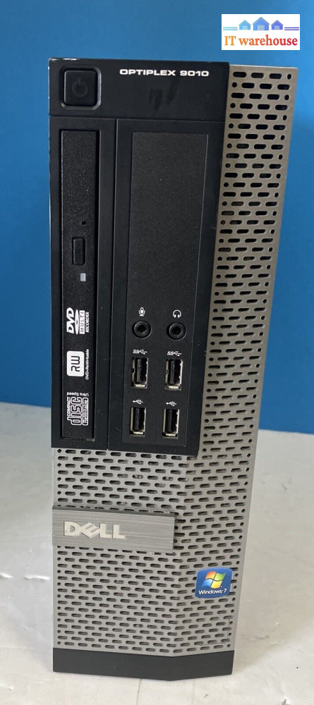 Dell Optiplex 9010 Sff Pc Desktop Intel I7-3770 Cpu / 4Gb Ram 500Gb Hdd Xp ~