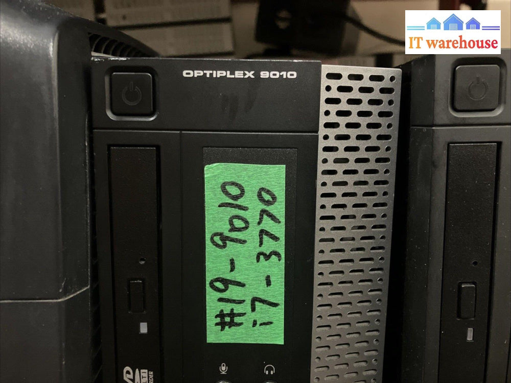 Dell Optiplex 9010 Sff Pc Desktop Intel I7-3770 Cpu / 4Gb Ram 500Gb Hdd Xp ~