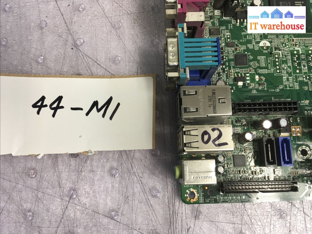 + Dell Optiplex Gx755 760 Motherboard Cn-0R230R W/ Intel E8400 Cpu