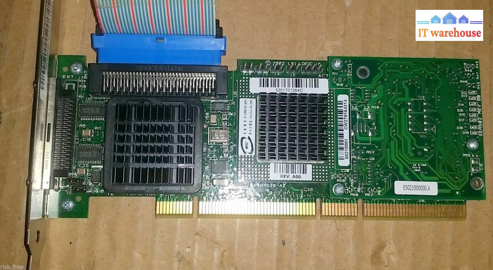 Dell Perc J4588 4Sc Pci-X Perc4/Sc Ultra 320 Scsi Raid Controller Card @@@