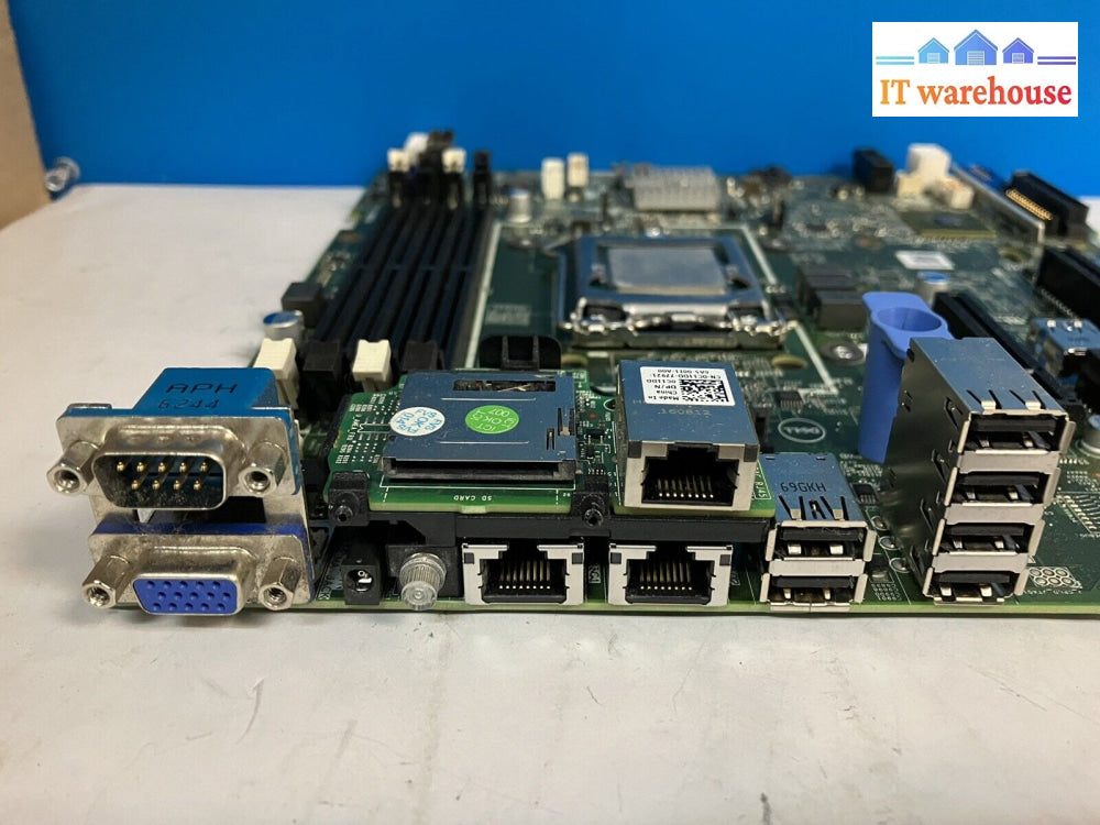 ~Dell Poweredge 0Fgcc7 Lga1151 Motherboard W/ Xeon E3-1230V5 + 0C11Dd Remote Card