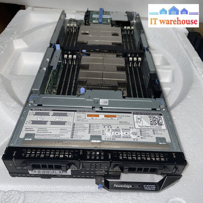 Dell Poweredge Fc640 Server (Memory And Hard Drives Not Included)