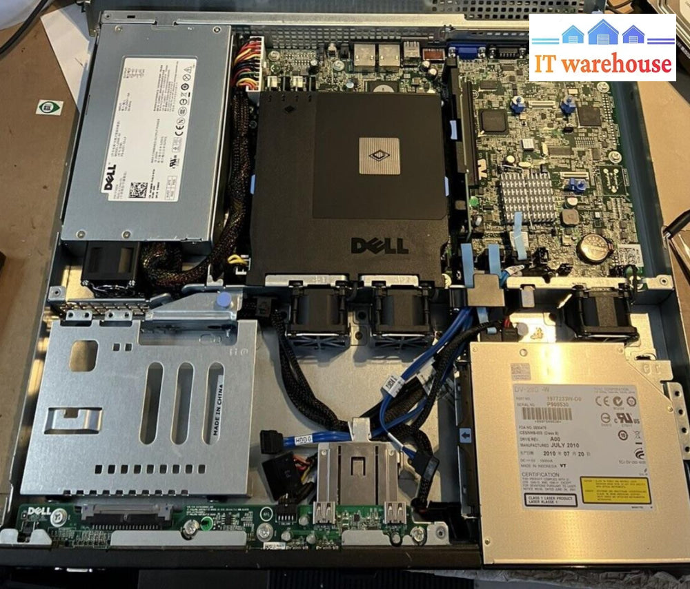 ~ Dell Poweredge R210 Server Intel Xeon X3430 2.40Ghz 8Gb Ram Dvd Rom No Hdd