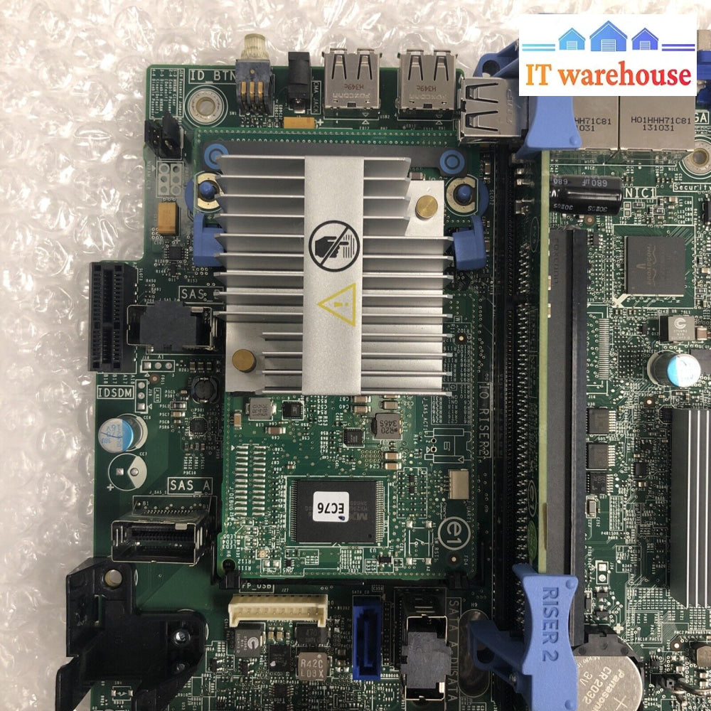 + Dell Poweredge R320 Motherboard With H310 Raid Controller 08Vt7V W/E5-2403 Cpu