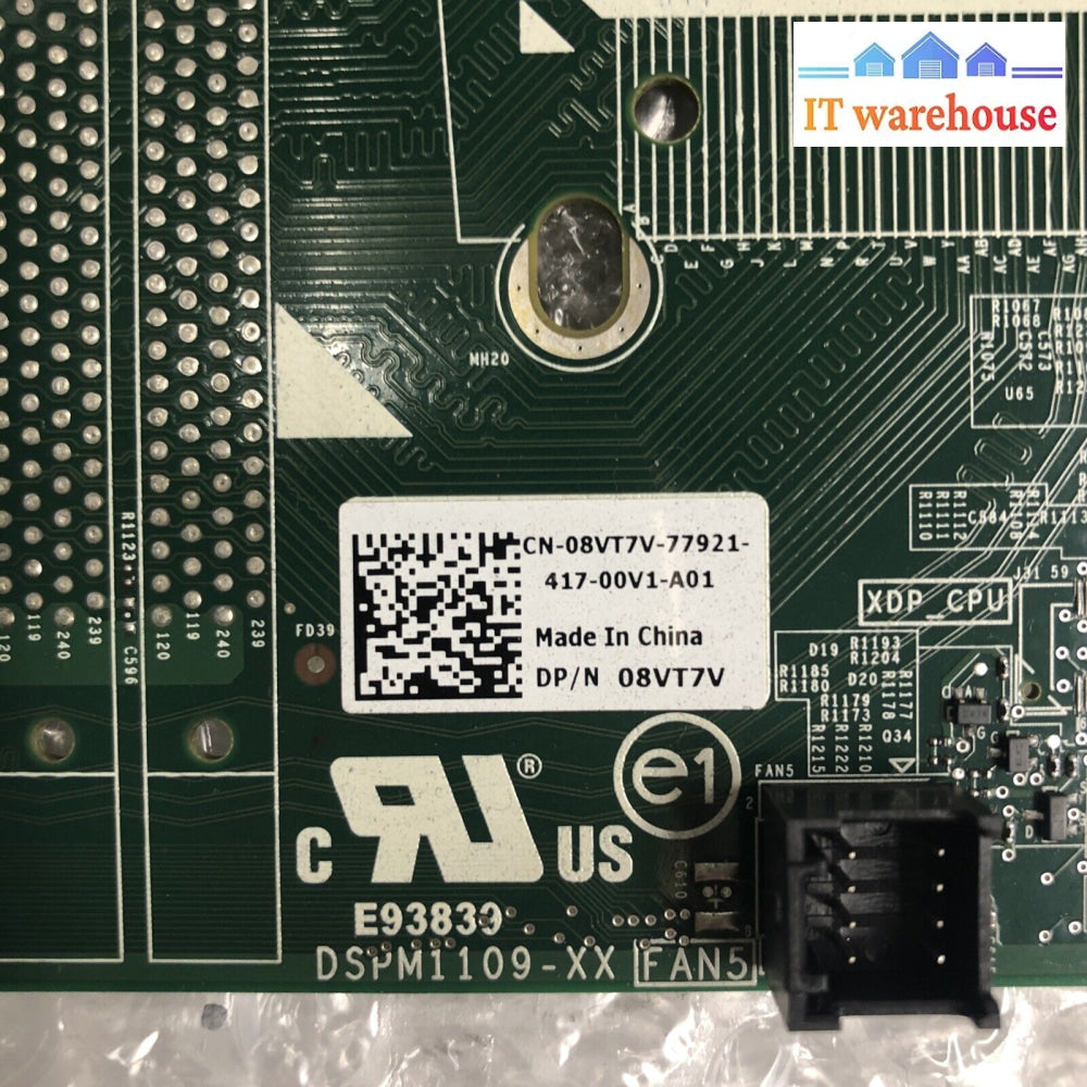 + Dell Poweredge R320 Motherboard With H310 Raid Controller 08Vt7V W/E5-2403 Cpu