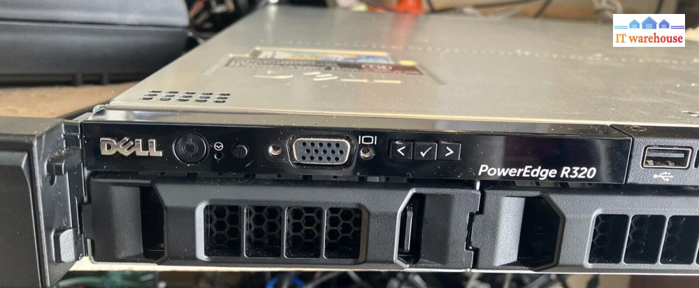 Dell Poweredge R320 Server Xeon E5-2420 V2 / 32Gb Ram 1X Psu With Hdd Caddy~