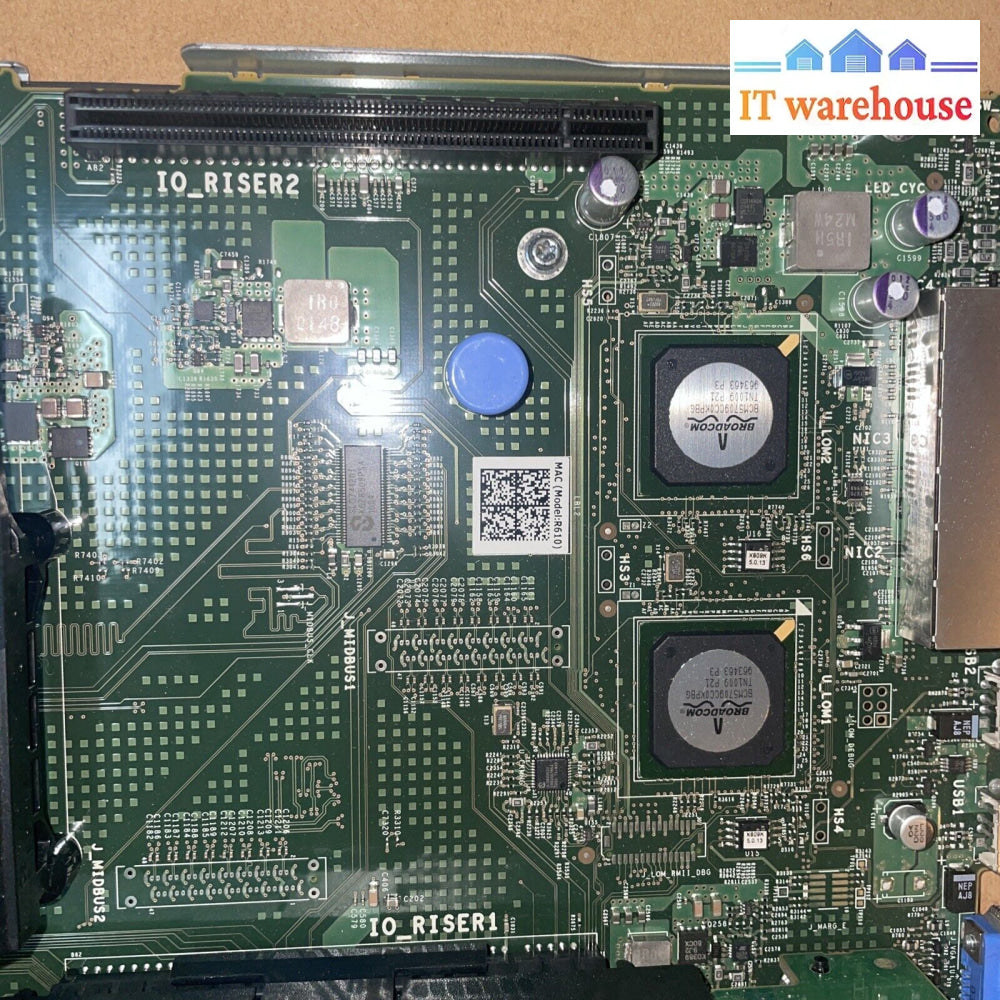 Dell Poweredge R610 Ii Server Mother Board Dp/N 0F0Xj6 F0Xj6 W/ X5650 2.66Ghz