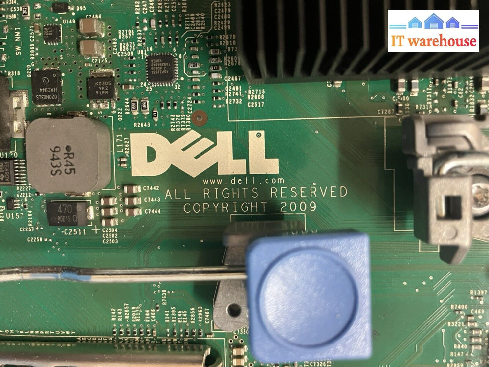 Dell Poweredge R710 Ddr3 Dual Lga1366 Server Motherboard Ydjk3 With 2 Xeon Cpu ~