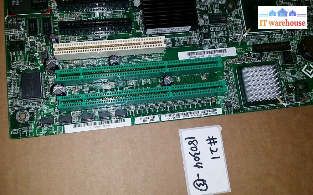 *Dell Poweredge Server 1800 System Board X7500 0X7500 (W/1X Sl7Pe Cpu)