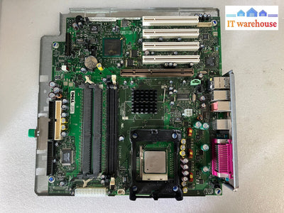 ~ Dell Precision 360 Desktop Motherboard W2563 E210882 W/ Pentium 4 Cpu + Io Plate