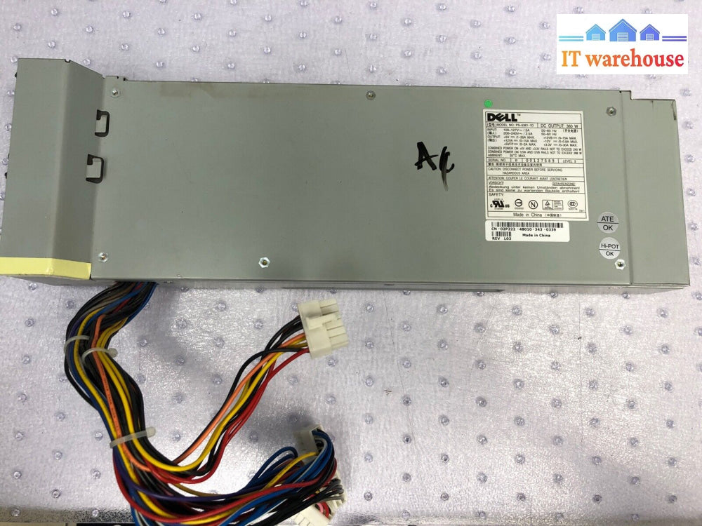 ~Dell Precision 450 360W Ps-5361-1D Power Supply- 02P222 @