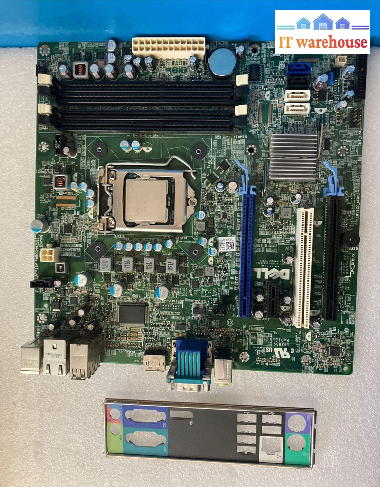 Dell Precision T1600 Workstation Motherboard 06Nwyk Lga1155 W/ I3-2100 Cpu ~