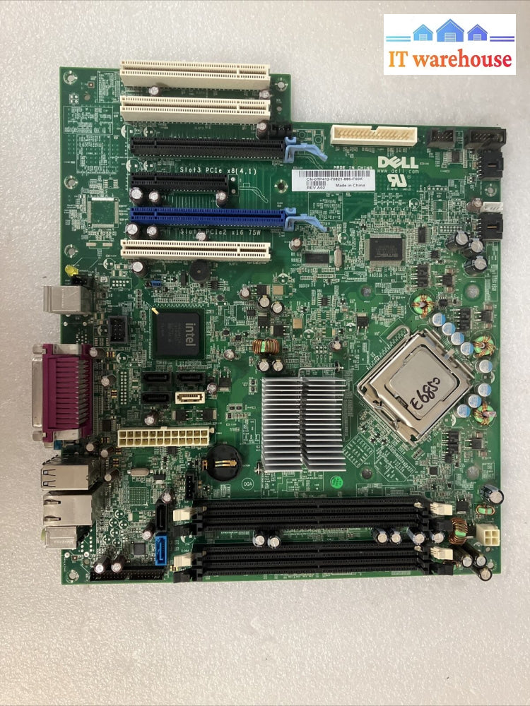 Dell Precision T3400 Tff Lga 775 Motherboard 0Tp412 With Intel C2D E6850 Cpu ~