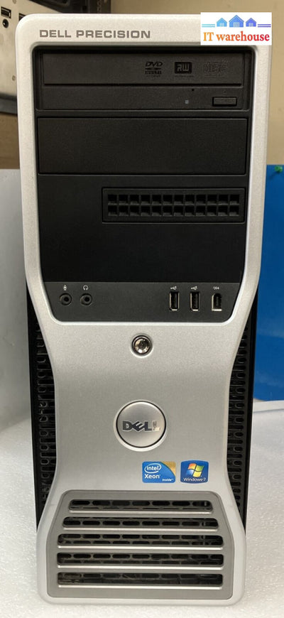 Dell Precision T3500 Workstation Dcta Intel Xeon W3530 Cpu 4Gb Ram 1Tb Hdd Xp ~