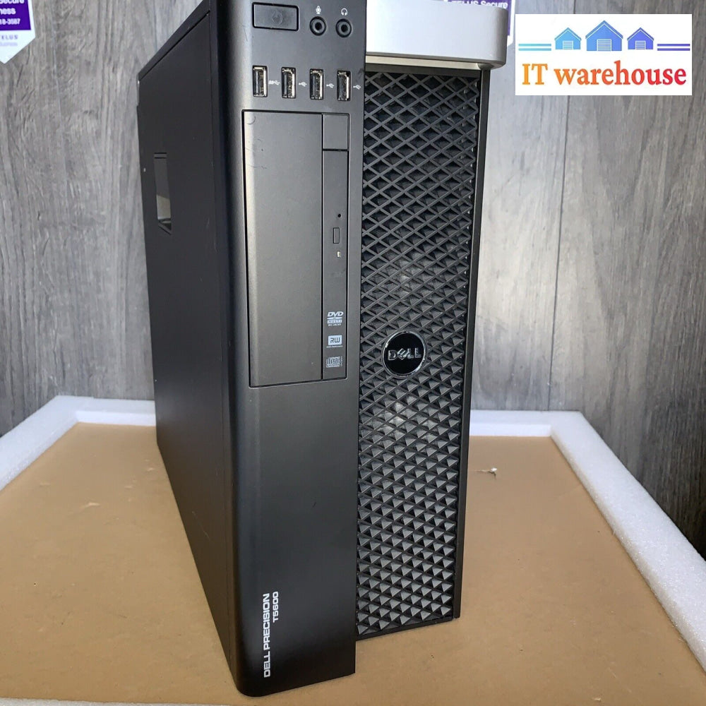 Dell Precision Workstation T5600 Xeon 16Gb 500Gb Ssd Win 10 Wifi Quadro 5000 Gpu