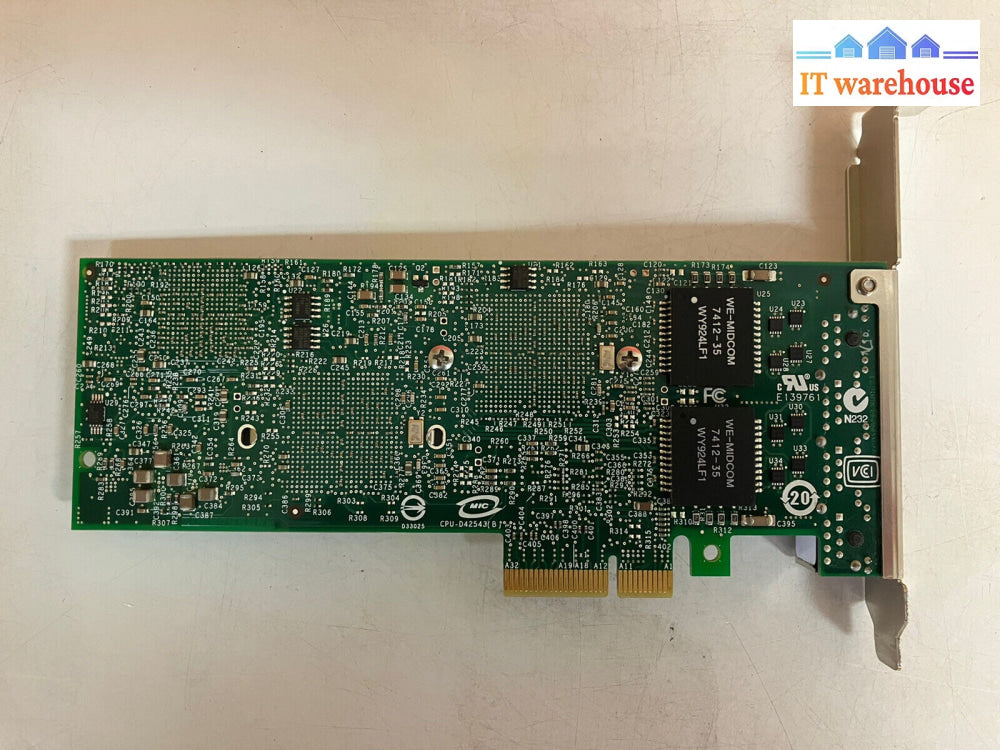 ~ Dell Pro 1000 Vt Pci-E Quad Port Network Interface Card 0Yt674 Rev.a00 D96950