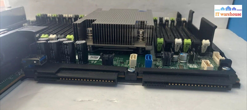 Dell R630 Server Motherboard 0Cncjw Ddr4 Dual E5-2630V3 Cpu W/ Sfp + Card Xgrff ~