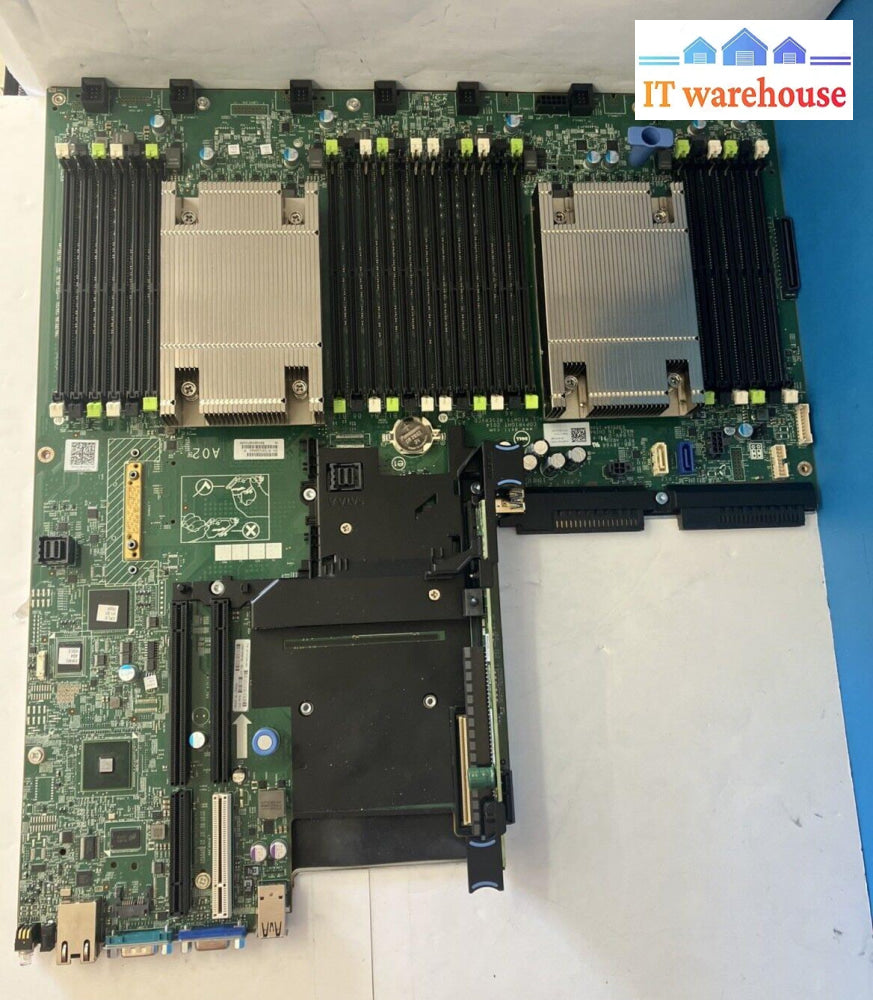 Dell R630 Server Motherboard 0Cncjw Ddr4 With Dual E5-2630V3 Cpu *Tested* ~