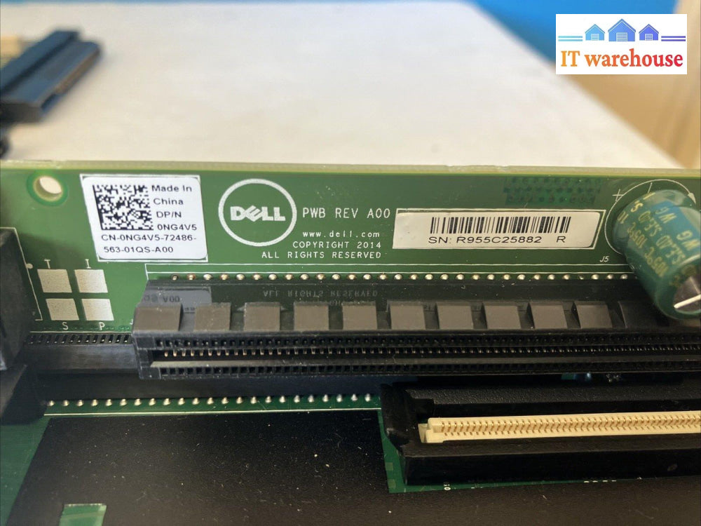 Dell R630 Server Motherboard 0Cncjw Ddr4 With Dual E5-2630V3 Cpu *Tested* ~