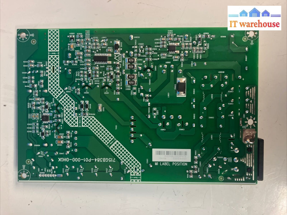 Dell S3221Qs Monitor Power Supply Board 715Gb384-P01-000-0Hgk *Tested/Working* ~