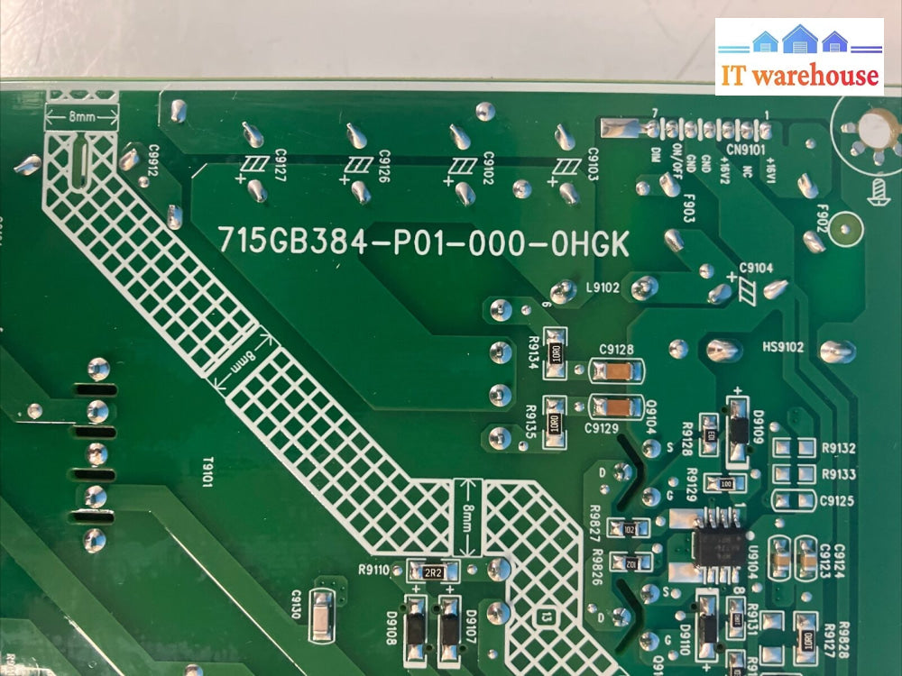 Dell S3221Qs Monitor Power Supply Board 715Gb384-P01-000-0Hgk *Tested/Working* ~