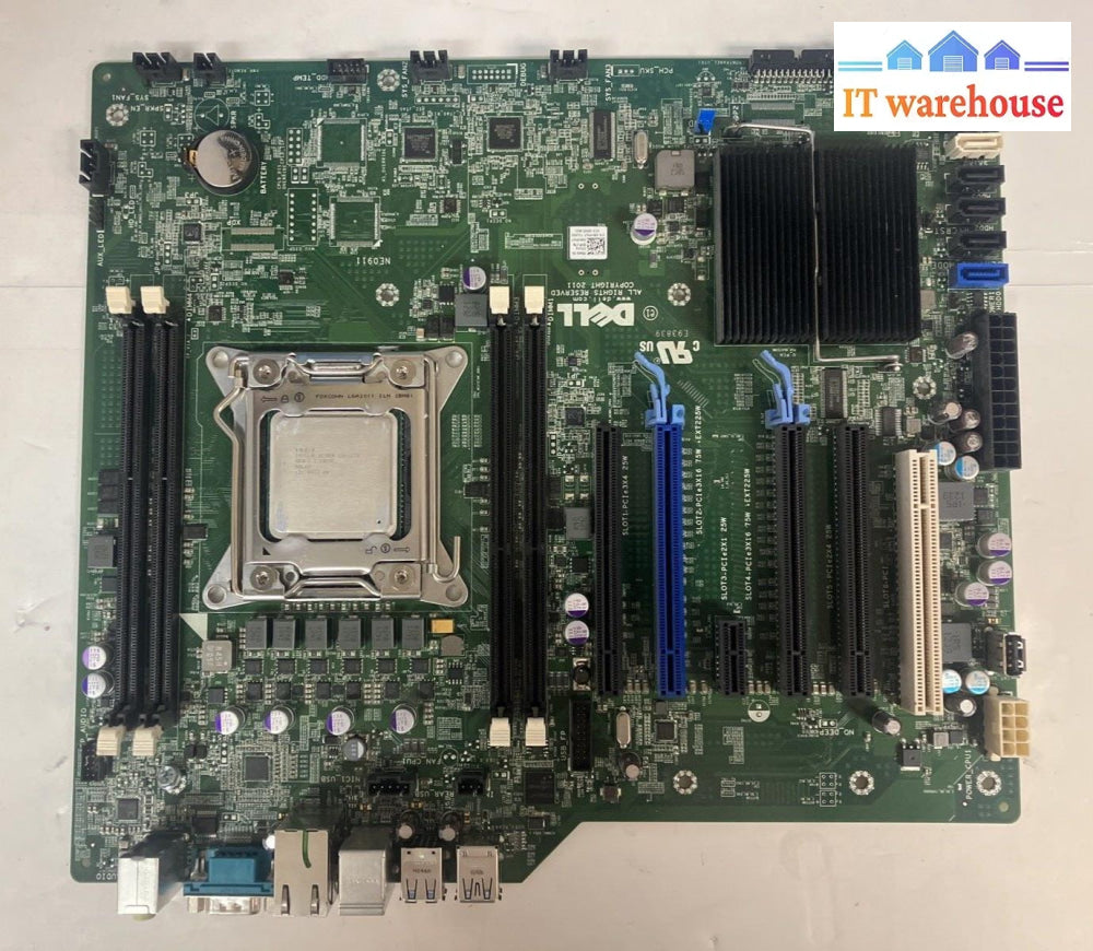 Dell T3600 Workstation Lga 2011 Ddr3 Motherboard 08Hpgt With Intel E5-1620 Cpu ~