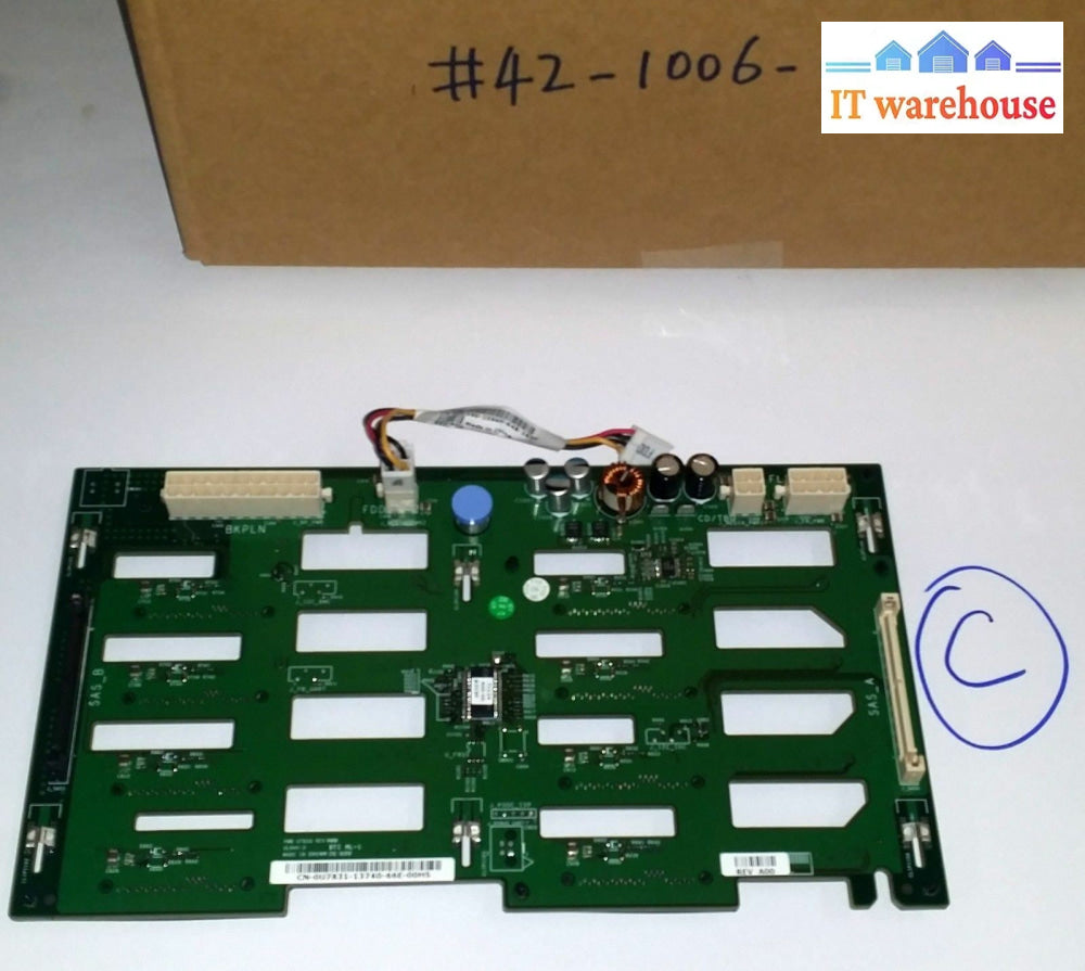 Dell U7831 Poweredge 2900 Sas X8 Backplane 3.5’ @@@