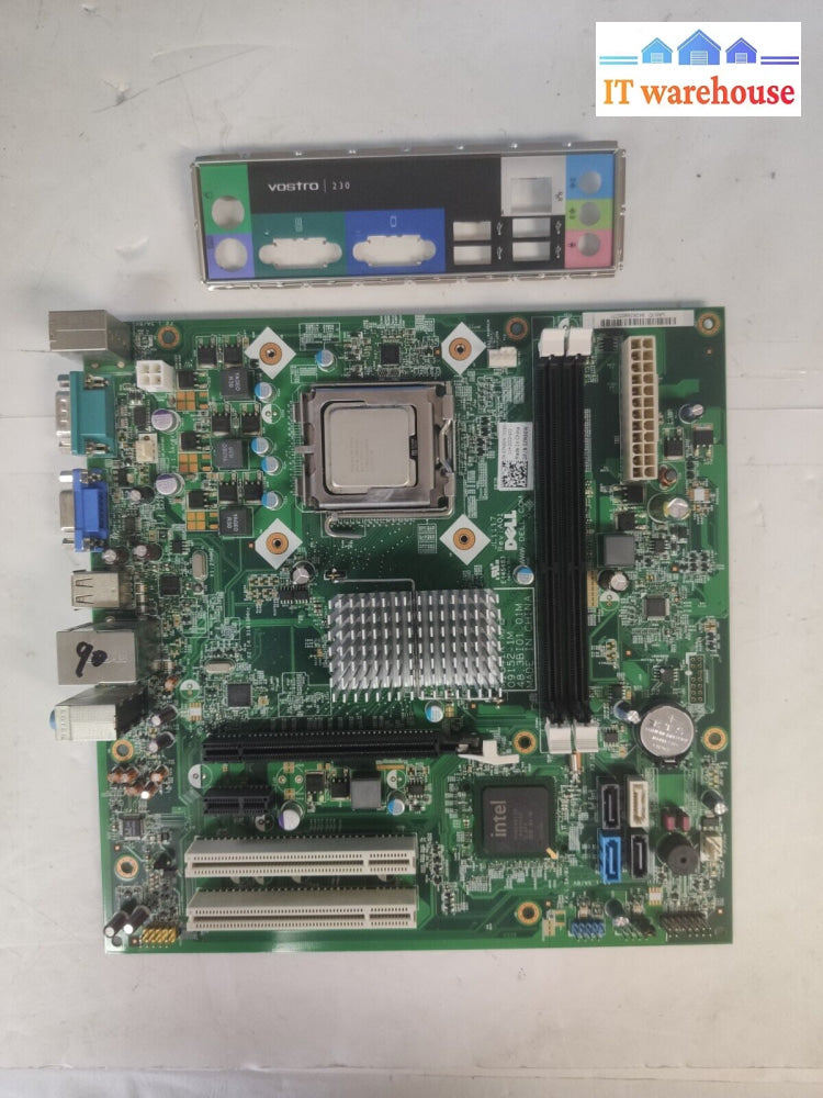 Dell Vostro 230 Lga775 Ddr3 Motherboard 07N90W With Intel E5800 Cpu ~