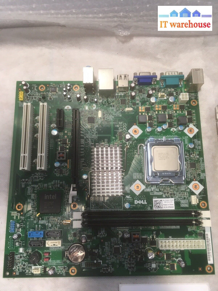 + Dell Vostro 230 Motherboard 09152-1 7N90W W/ Intel E7500 2.90Ghz Genuine Plate