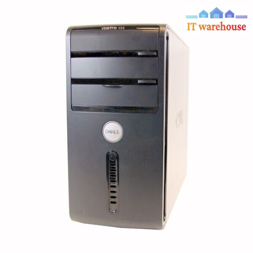 Dell Vostro 400 Desktop Pc Intel E6850 4Gb Ram 500Gb Hd Windows Xp Pro Sp3