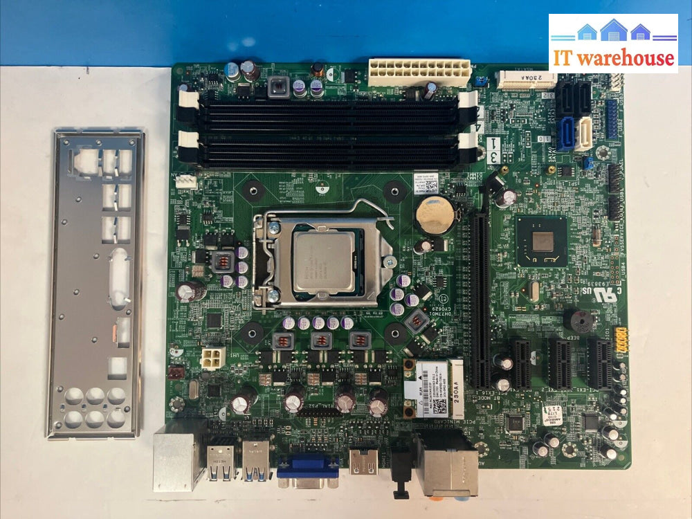 Dell Vostro 470 Motherboard 0Nw73C Ddr3 With Intel I5-3350P Cpu & I/O Shield ~