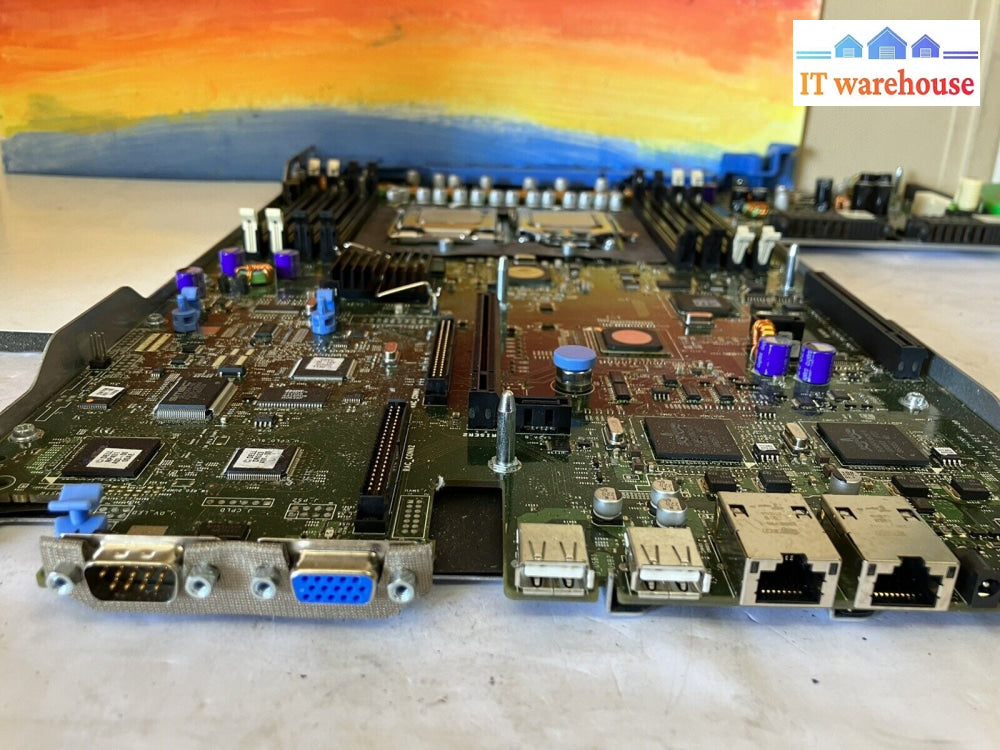 ~ Dell W468G Poweredge 2970 Server System Motherboard W/ 2 Amd Opteron Gaafb Cpu