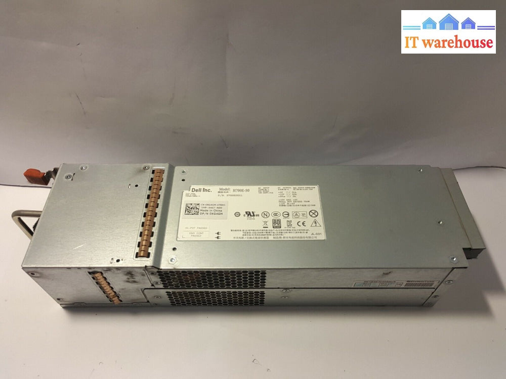 - Dell Xg4Gm Equallogic Ps4100 Redundant 700W S700E001L Power Supply H700E-S0