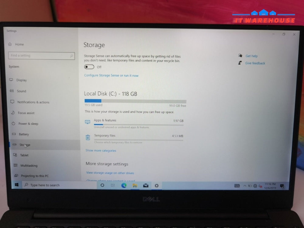 $ Dell Xps 13.3 Core I5-5200U 4Gb Ram 128G Ssd Win10