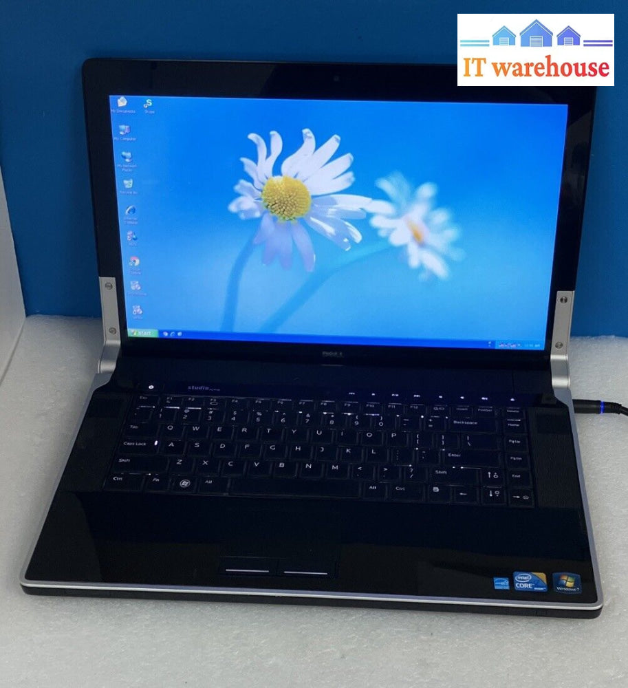 Dell Xps 1645 15.6’ Laptop I7-Q720 Cpu / 4Gb Ram 160Gb Hdd Xp (Bad Battery)~