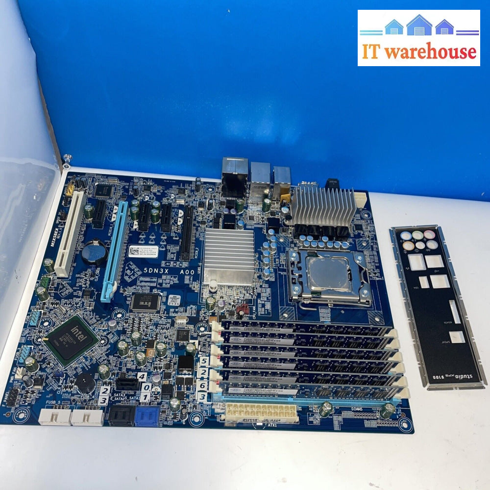 Dell Xps 9000 Lga1366 X58 Ddr3 Desktop Motherboard 05Dn3X W/ I7-930 Cpu + 12Gb Ram