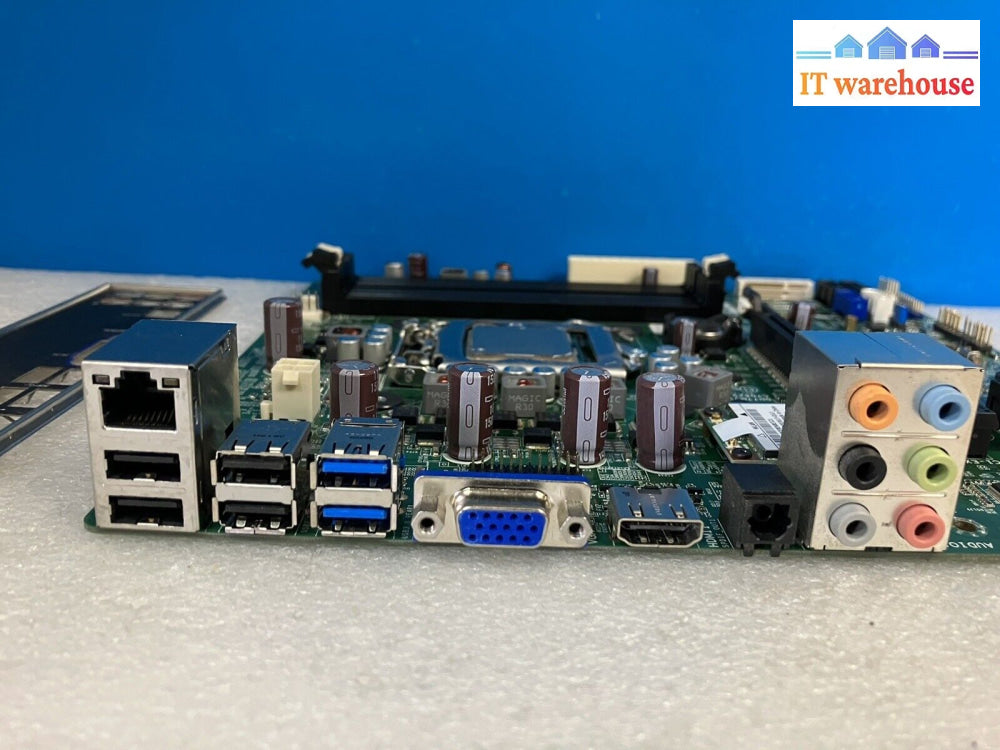 ~ Dell Xps Motherboard 0Yjpt1 Lga1155 Ddr3 W/ Intel Core I5-3450 & I/O Shield