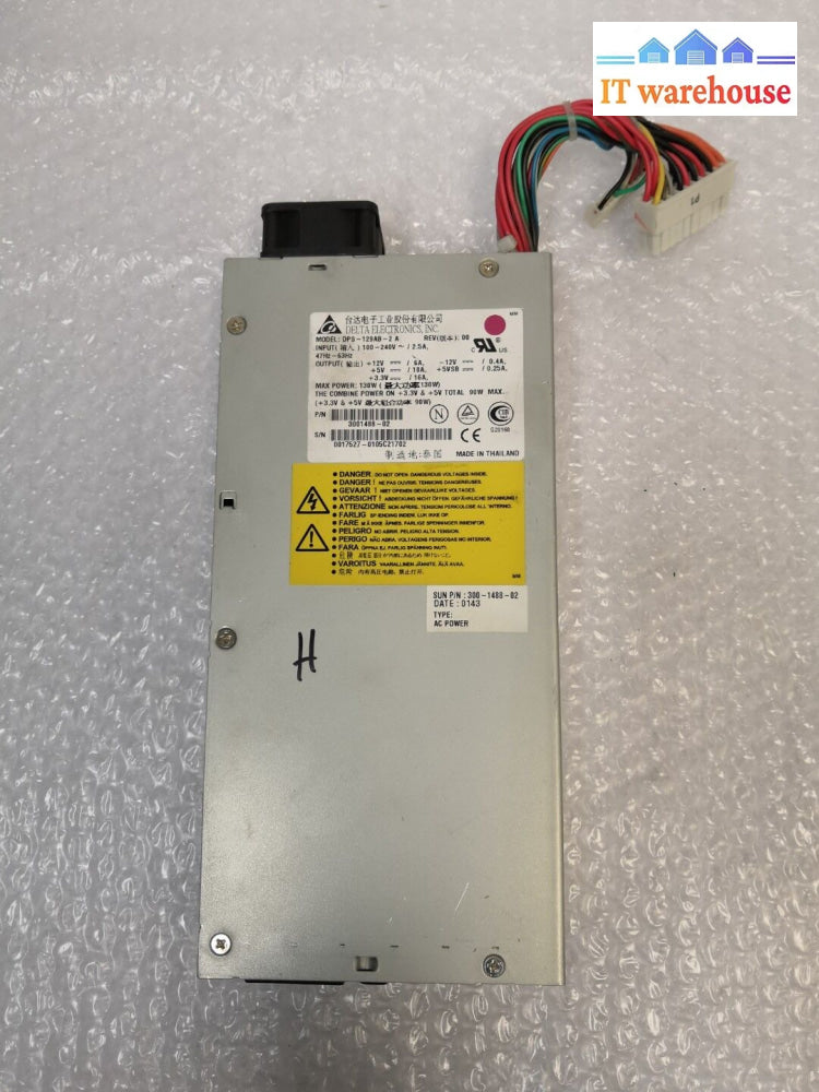 - Delta Electronics Inc. Dps-129Ab-2 A 130W Sun Power Supply 3001488-02 @@@