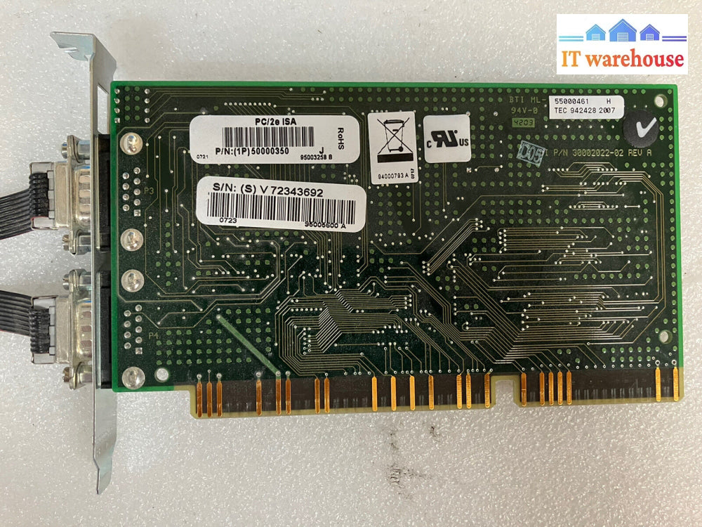 ~ Digi International Isa Pc/2E Interface Card 30002024-02 Fjs46W32024 55000461